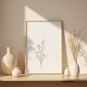 Botanical Traces Art Print