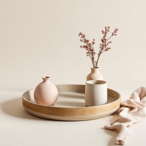 Essencora Hearth Tray & Cellar Set