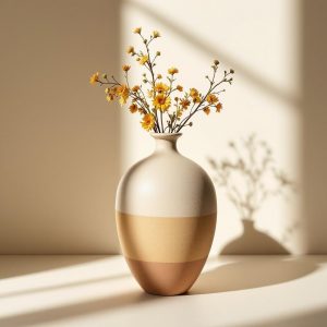 Essencora Ocra Canyon Grand Vase